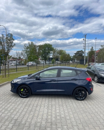 Ford Fiesta cena 42500 przebieg: 82000, rok produkcji 2018 z Wrocław małe 92